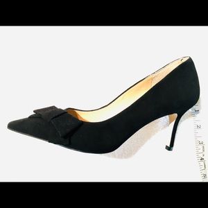 Talbots Women’s Black Suede Erica Pumps 8 1/2M